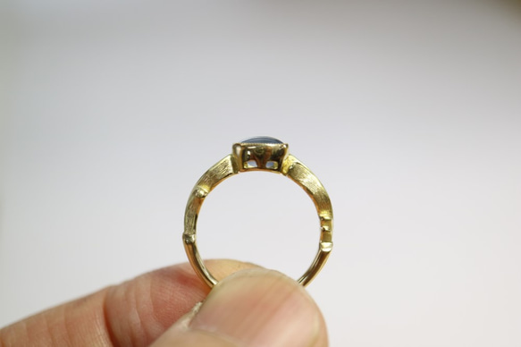 スターサファイヤ指輪 9枚目の画像
