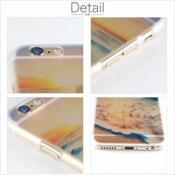 iPhone6 6s スマホケース プリントスマホカバー 朝焼け海 3枚目の画像