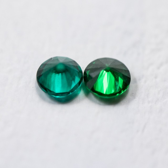 【birthstone/14kgf】誕生石ピアス 5月 emerald 5枚目の画像