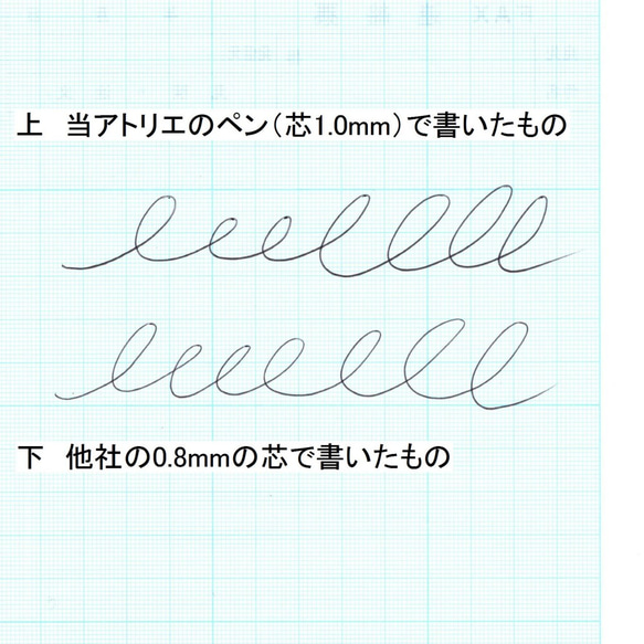 アトリエウッドデザイン製ボールペン用替え芯 3枚目の画像