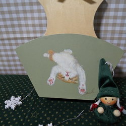 ネーム入り ハンガー 3本セット アンティーク調 天然木 名前入り