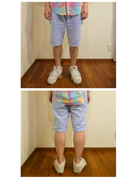 Cotton shorts -black-　送料無料 4枚目の画像