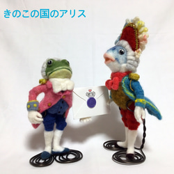 再販】チェシャ猫♡不思議の国のアリス（送料込） 羊毛フェルト