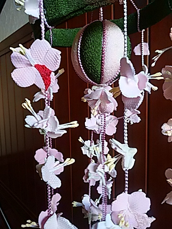 桜の吊り飾り 3枚目の画像