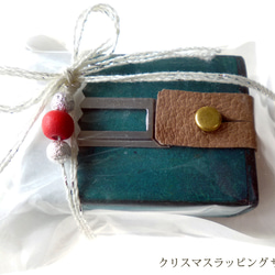 tomori の 滋賀県産ヒノキ使用 絆創膏携帯用こばこ （革ひもなし）　ひのき⑦茶色 5枚目の画像