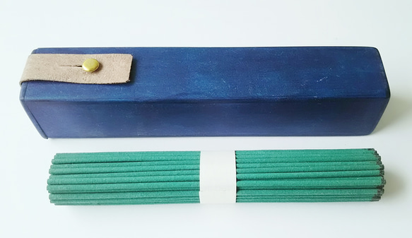 送料無料 tomori の お線香 1束こばこ（無着色）　#木製こばこ #お線香入れ 5枚目の画像
