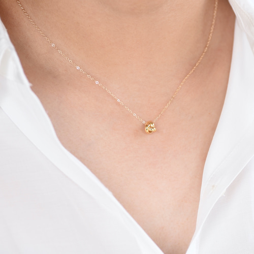 ネックレス・ペンダント love.oneself 14kネックレス. ラブノットネックレス ー Love knot ネックレス
