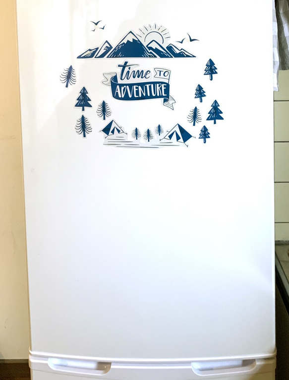 Camper　ウォールステッカー/ウォールデコ【送料無料】 3枚目の画像