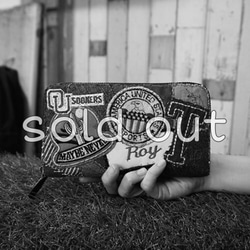 セレクト加工】ワッペンだらけ長財布 長財布 atto-a 通販 10491494