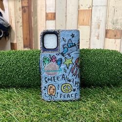 Space Mile Smartphone Case Denim Ver. [適用於 iPhone Plus、Android（需 第2張的照片