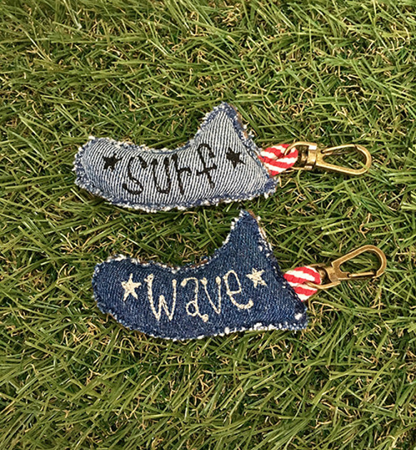 Denim Fin Charm（LIT衝浪） 第4張的照片