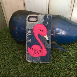 Flamingo智能手機套（適用於iPhone 6 / 6s，7/8，X，XS） 第2張的照片