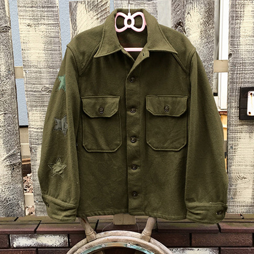 preloved リメイクミリタリー ジャケット リメイク】ミリタリージャケット | CUSTOM FEVER