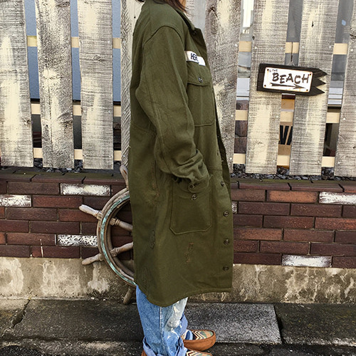 DIESEL 袖ワッペン 刺繍 ウール ミリタリーコート　ARCHIVE　Y2K DIESEL 袖ワッペン 刺繍 ウール ミリタリーコート ARCHIVE Y2K DIESEL