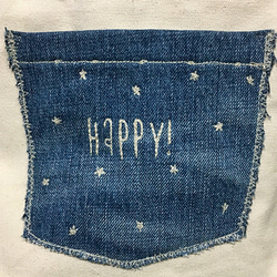 HAPPY logo迷你手提袋 第5張的照片