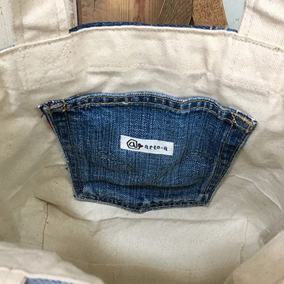 Shugi Hagi Denim Flap Minitoto 第3張的照片