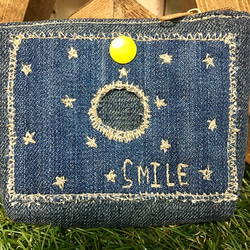 Tsugihagi Denim Star Pass Case 第6張的照片