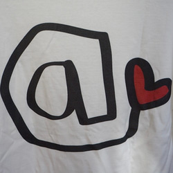 atto-a徽標背面印花大號輪廓口袋T 第3張的照片