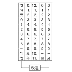 花まるいっぱいリボンちゃんの大変よくできました回転印　３㎝サイズ 4枚目の画像