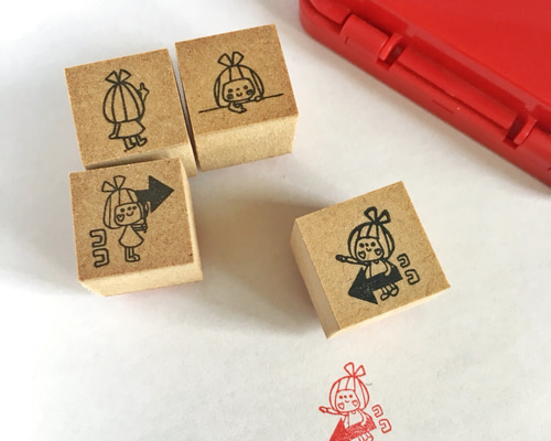 単品】上下右左 ココだよハンコ はんこ・スタンプ かょのこ♪ 通販