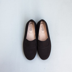 【ブラック】ナチュラルカラーシリーズ　hanamikoji　シューズ・靴 10枚目の画像