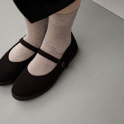 毎日履きたくなる大人の着回しシューズ・ストラップシューズ【シックブラック】 靴 シューズ 4枚目の画像