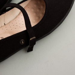 毎日履きたくなる大人の着回しシューズ・ストラップシューズ【シックブラック】 靴 シューズ 12枚目の画像