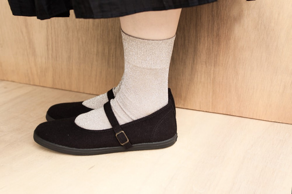 毎日履きたくなる大人の着回しシューズ・ストラップシューズ【シックブラック】 靴 シューズ 14枚目の画像