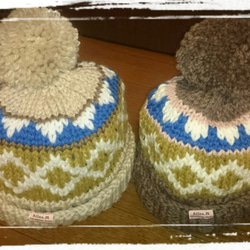 秋冬用ニット帽～ 2枚目の画像