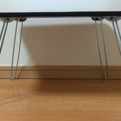 折りたたみテーブル 狐 きつね キツネ ハンドメイド 机 ダイニング