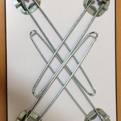 折りたたみテーブル　レッサーパンダ　たぬき　ハンドメイド　机 3枚目の画像