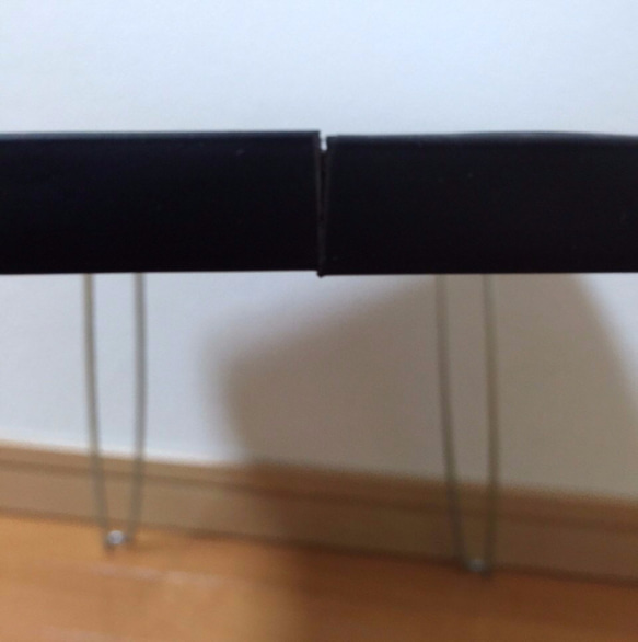 折りたたみテーブル　レッサーパンダ　たぬき　ハンドメイド　机 4枚目の画像
