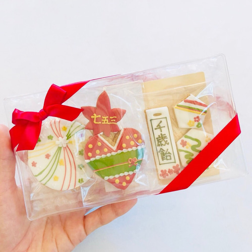 11月限定】女の子の七五三アイシングクッキー スイーツ・お菓子・パン 