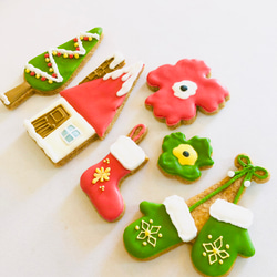 【＊Creema限定＊】北欧風クリスマスアイシングクッキーセット 2枚目の画像
