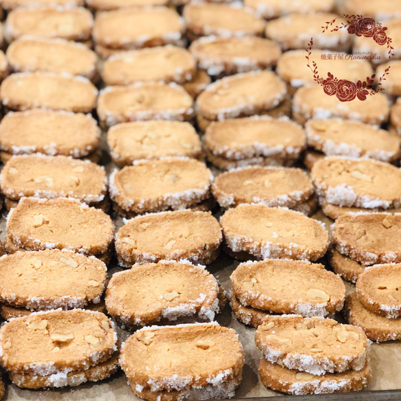 【再販×69】メープルシュガーとくるみのサブレ 1枚目の画像