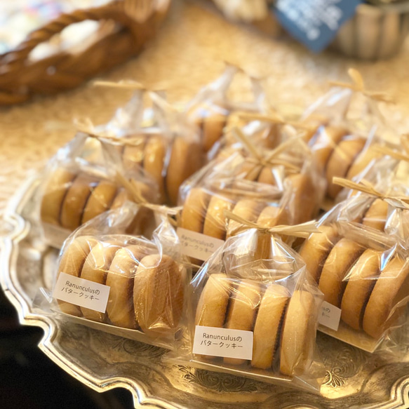 【再販×68】Ranunculusバタークッキー 1枚目の画像