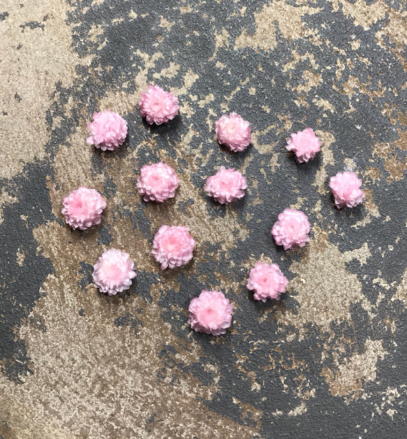 小花   ライトピンク  35個　レジン・ハーバリウムに　 1枚目の画像