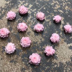 小花   ライトピンク  35個　レジン・ハーバリウムに　 2枚目の画像