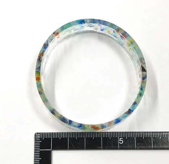 【15×60】バングルシリコンモールド    高さ15mm 平面タイプ 内側の直径60mm    レジン 3枚目の画像