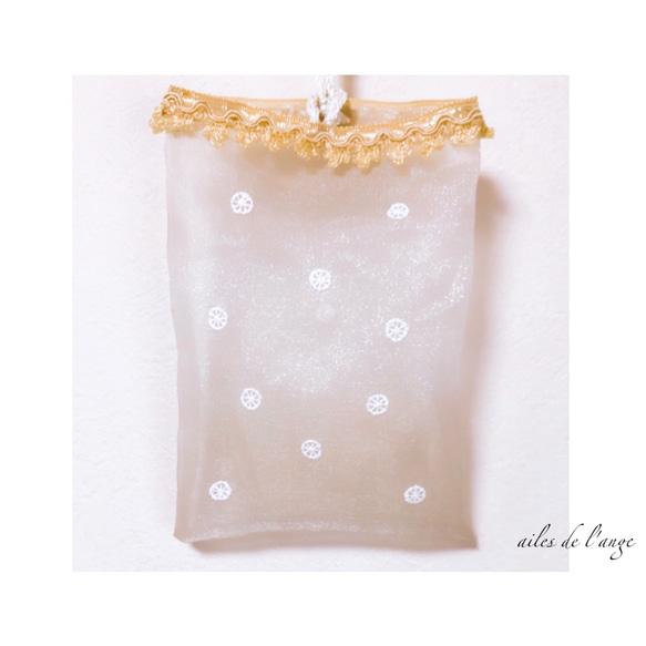 【SOLDOUT】no.784 - organdy sachet 4枚目の画像