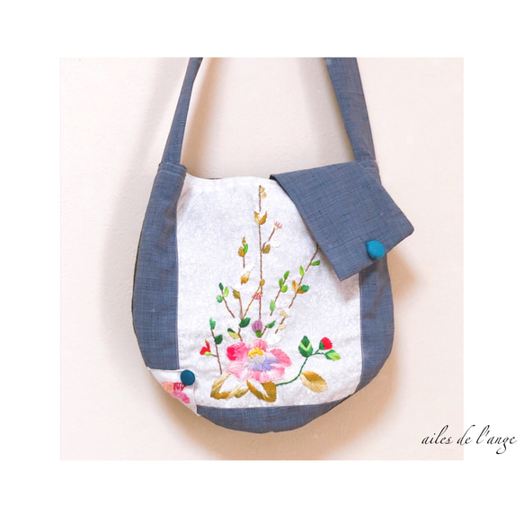 【SOLDOUT】no.790 - embroidery 2way bag 2枚目の画像