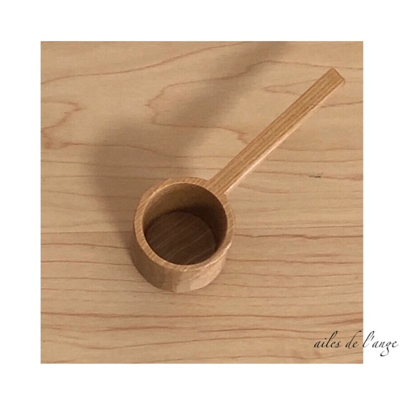 no.812 - coffee spoon《タモ》 2枚目の画像