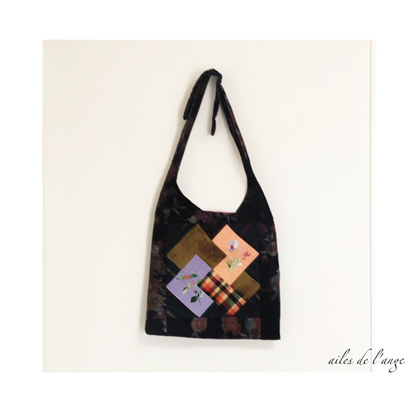 【SOLDOUT】no.818 - embroidery 2way bag 1枚目の画像