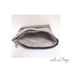 【SOLDOUT】no.339 - jeans remake mini purse 3枚目の画像