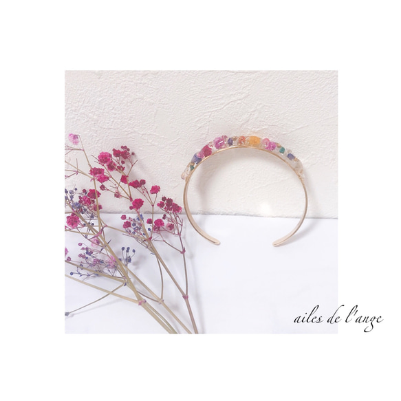 no.428 - dryflower bangle 2枚目の画像