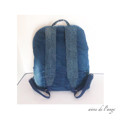 《SOLDOUT》no.501 - jeans remake backpack 1枚目の画像