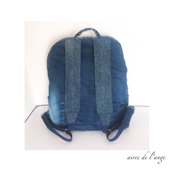 《SOLDOUT》no.501 - jeans remake backpack 1枚目の画像