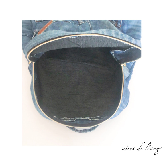 《SOLDOUT》no.501 - jeans remake backpack 2枚目の画像