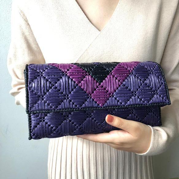 Creema特集掲載商品 ☆エコアンダリアクラッチバッグ結婚式