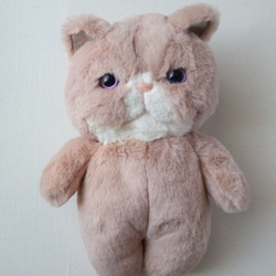 Fluffy Pechan Konyanko 毛絨玩具 (Cat_Pink Beige) * Lucy 第2張的照片